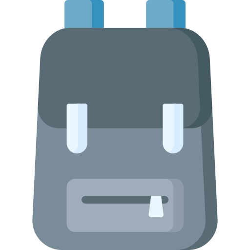 mochila icono gratis