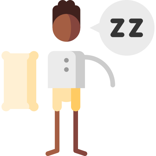 dormido icono gratis