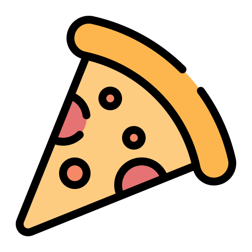 Pizza Generic Outline Color icon