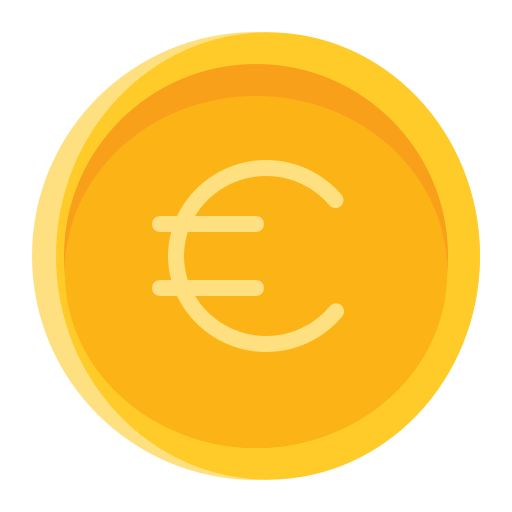 euro icono gratis