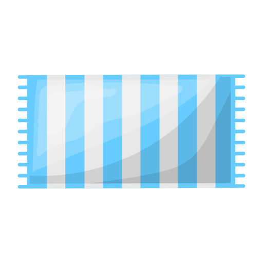 Colorfill Seaside Stripe Pool Towel