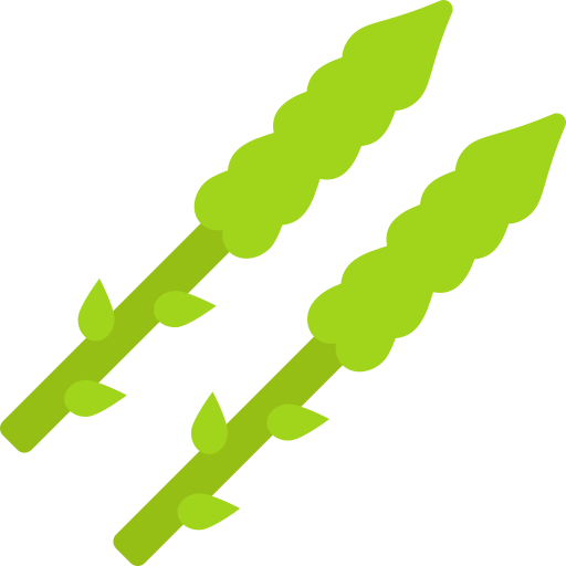 espárragos icono gratis