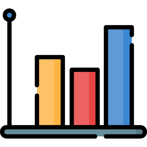 Bar chart Special Lineal color icon