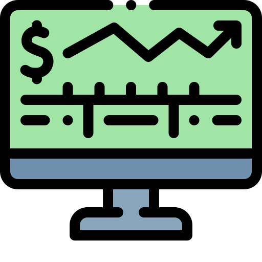 Income Detailed Rounded Lineal color icon