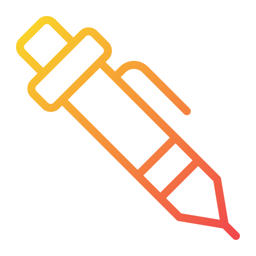 Ballpoint pen free icon