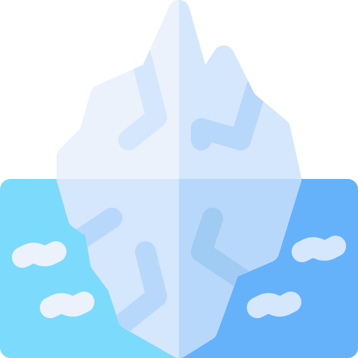 Glacier - free icon