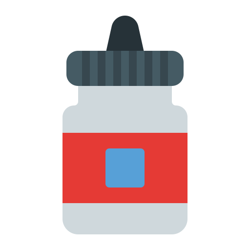 Liquid glue free icon Liquid glue free icon