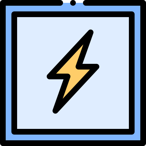 flash de la cámara icono gratis