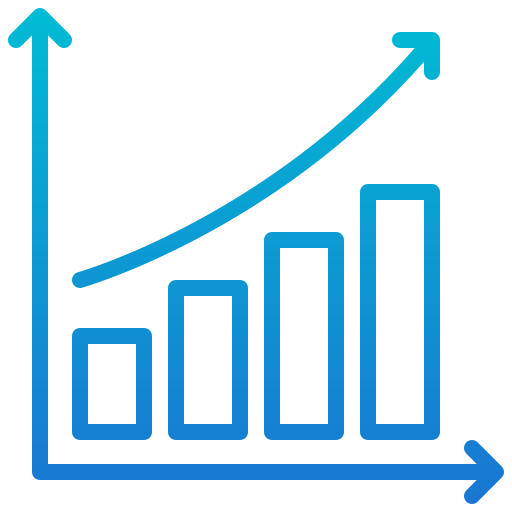 Chart Generic Gradient icon