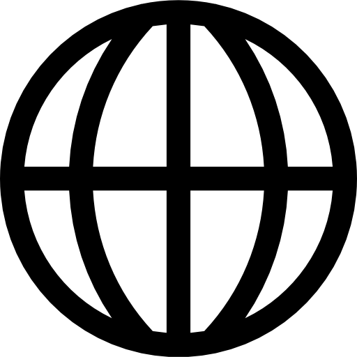 symbole circulaire de grille de planète Icône gratuit
