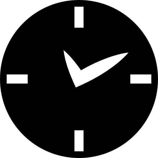 herramienta circular de reloj icono gratis