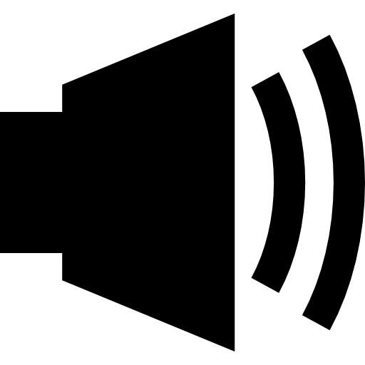 altavoz de sonido icono gratis