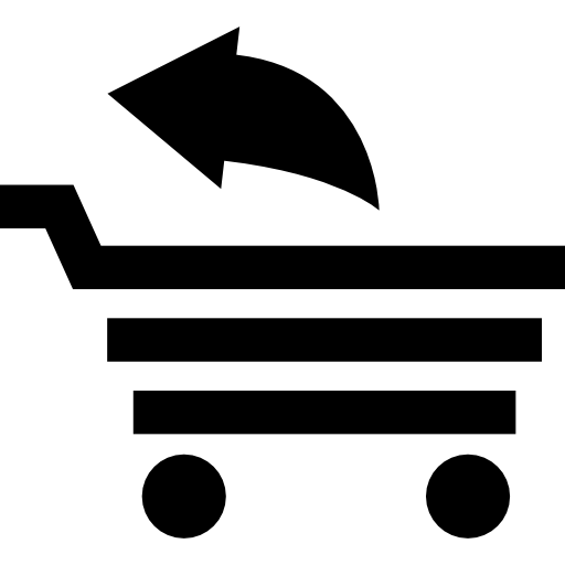 symbole de sortie du panier pour le commerce électronique Icône gratuit