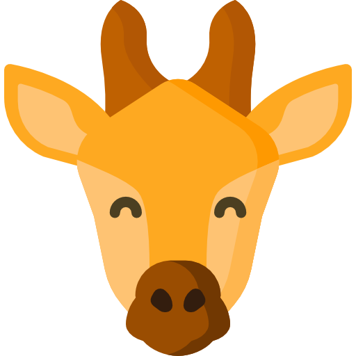 jirafa icono gratis