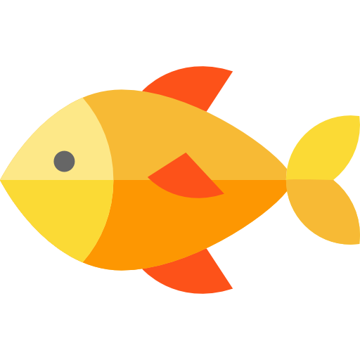 Fish Basic Straight Flat icon