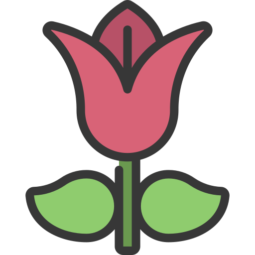 tulipe Icône gratuit tulipe Icône gratuit