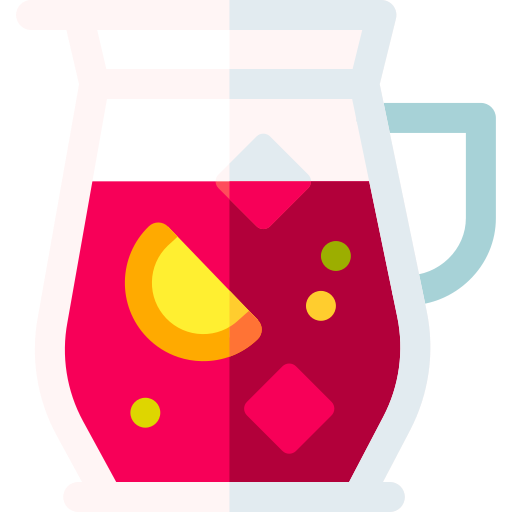 Sangria Basic Rounded Flat Icon