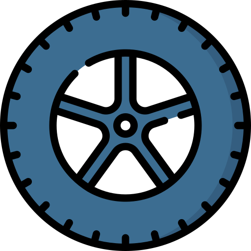 Tyre Special Lineal color icon