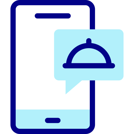 pedido en línea icono gratis