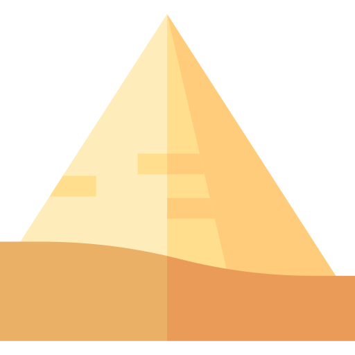 Pyramid Basic Straight Flat icon