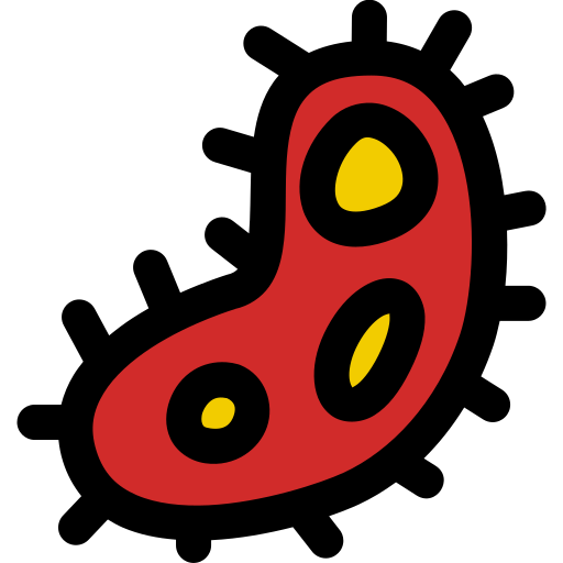 Bacteria Generic Outline Color icon