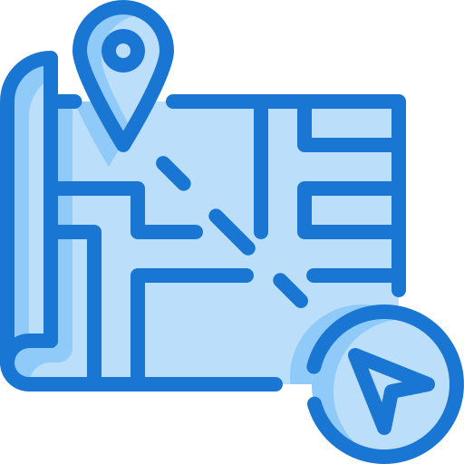 destino icono gratis