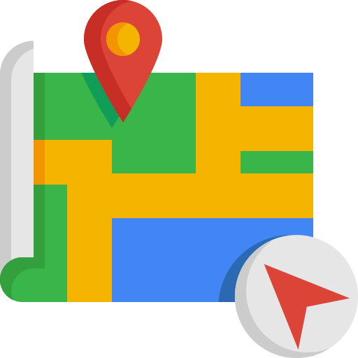 destino icono gratis