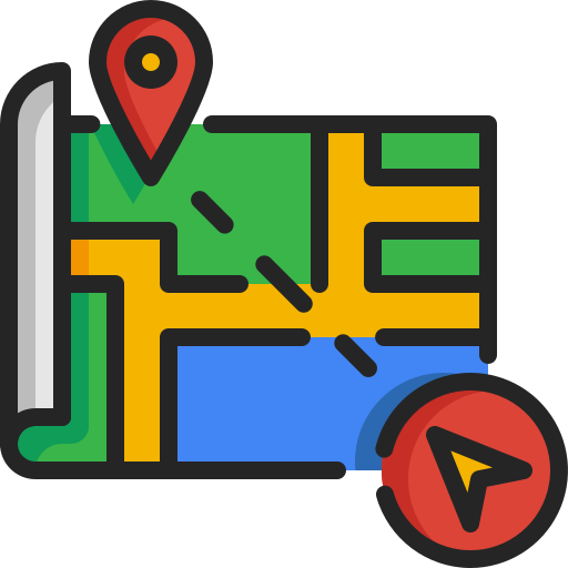 destino icono gratis