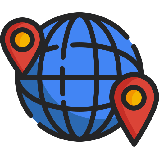 Earth grid free icon