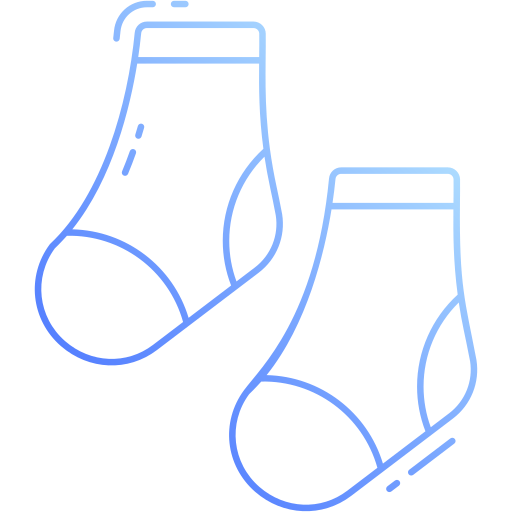 Baby socks Generic Gradient icon