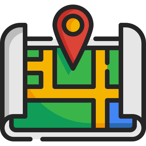 puntero del mapa icono gratis