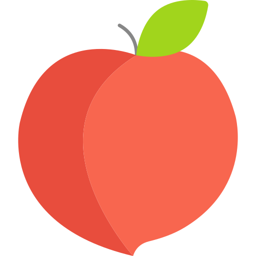durazno icono gratis