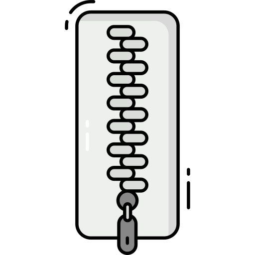 zipper Icône gratuit zipper Icône gratuit