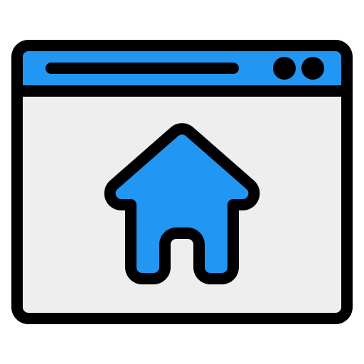 Homepage Generic Outline Color icon