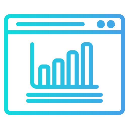 gráfico de barras icono gratis