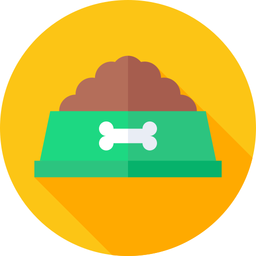 alimentos para mascotas icono gratis