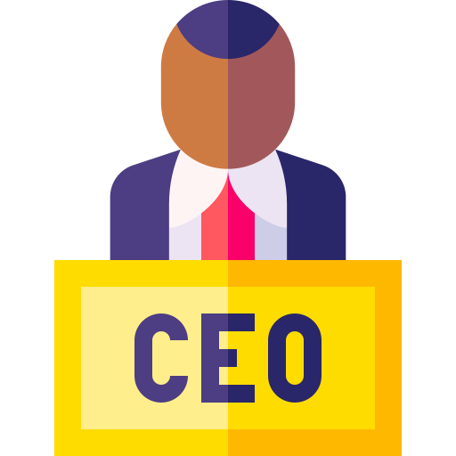 Ceo Basic Straight Flat icon