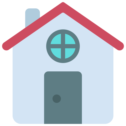 House Juicy Fish Flat icon