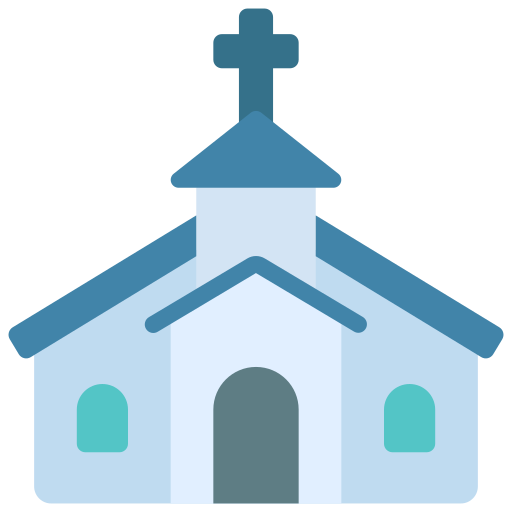 Church Juicy Fish Flat icon