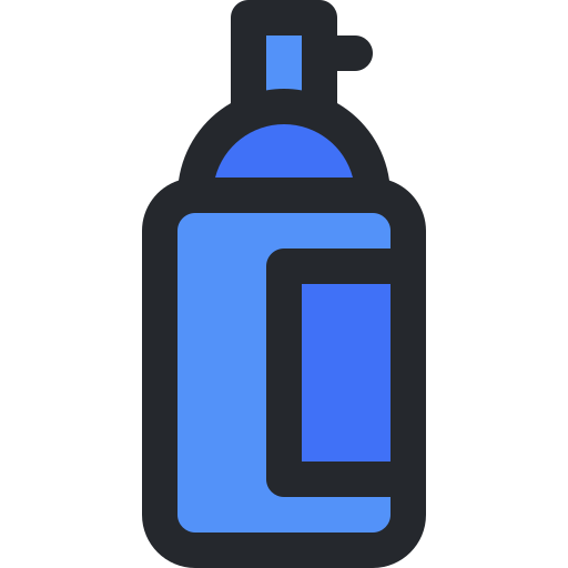 Spray bottle Generic Outline Color icon