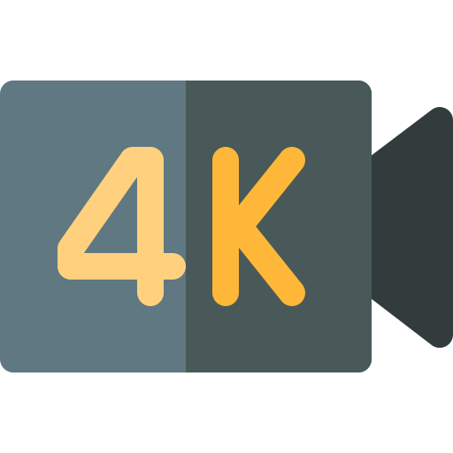 4k Basic Rounded Flat icon