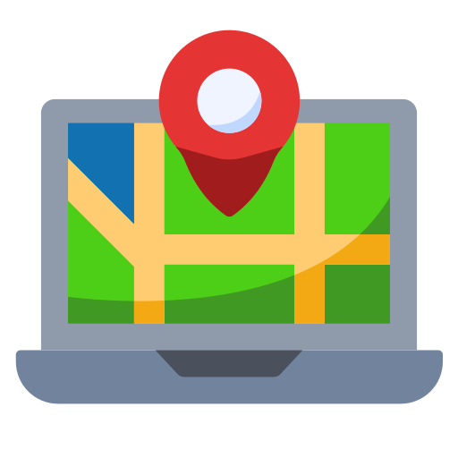 mapa icono gratis