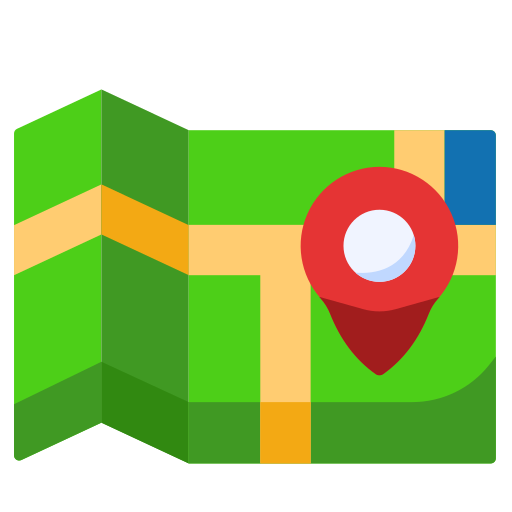 mapa icono gratis