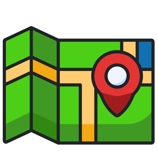 mapa icono gratis