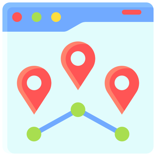 puntero del mapa icono gratis