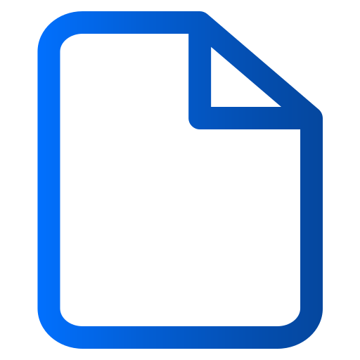 File Generic Gradient icon