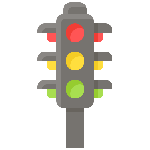 Traffic light Generic Flat icon