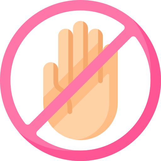 Say no - free icon