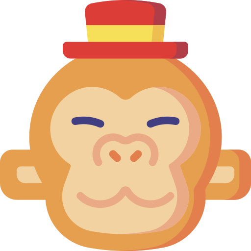 Monkey Special Flat Icon