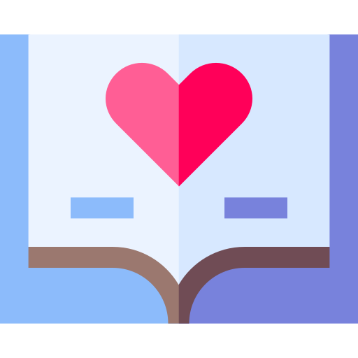 Book Basic Straight Flat icon